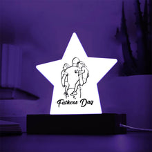 Father's Day Acrylic Star Plaque