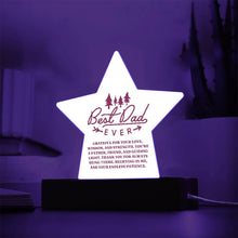 Best Dad Acrylic Star Plaque