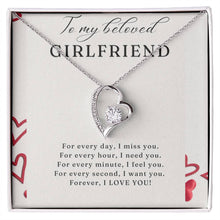 To my beloved Girlfriend Forever Love Necklace