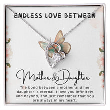 Endless Love Forever Love Necklace with On Demand Message Card