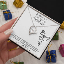 In Memory of Forever Love Necklace with On Demand Message Card