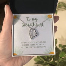 To my Sweetheart Love Necklace