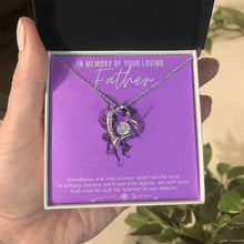 In Loving Memory Forever Love Necklace with On Demand Message Card