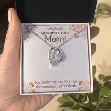 In Loving Memory Forever Love Necklace with On Demand Message Card