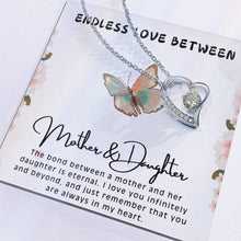 Endless Love Forever Love Necklace with On Demand Message Card