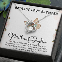 Endless Love Forever Love Necklace with On Demand Message Card