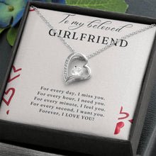 To my beloved Girlfriend Forever Love Necklace