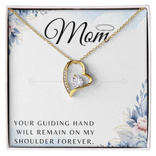 Mom Forever Love Necklace with On Demand Message Card