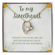 To my Sweetheart Love Necklace