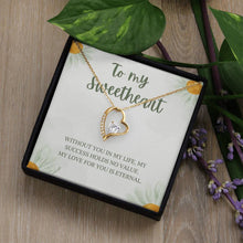 To my Sweetheart Love Necklace