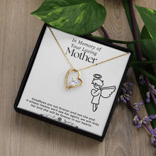 In Memory of Forever Love Necklace with On Demand Message Card