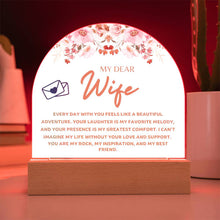 Wife Acrylic Dome Plaque