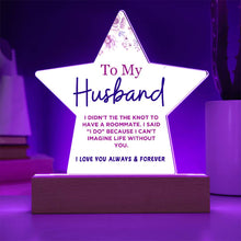 Husband Acrylic Plaque