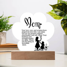 Mom Acrylic Print Plaque