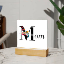 MOM Acrylic Square Plaque