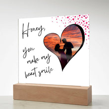 Honey Acrylic Square Plaque