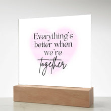 Everything's Acrylic Square Plaque