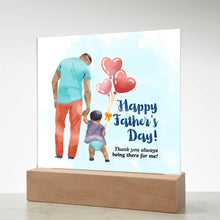 Happy Father's Day Acrylic Square Plaque