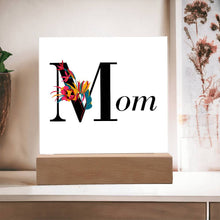 MOM Acrylic Square Plaque