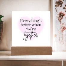 Everything's Acrylic Square Plaque