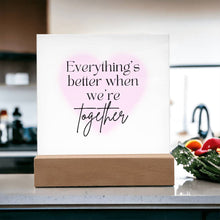 Everything's Acrylic Square Plaque