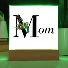 MOM Acrylic Square Plaque