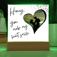 Honey Acrylic Square Plaque