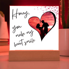 Honey Acrylic Square Plaque